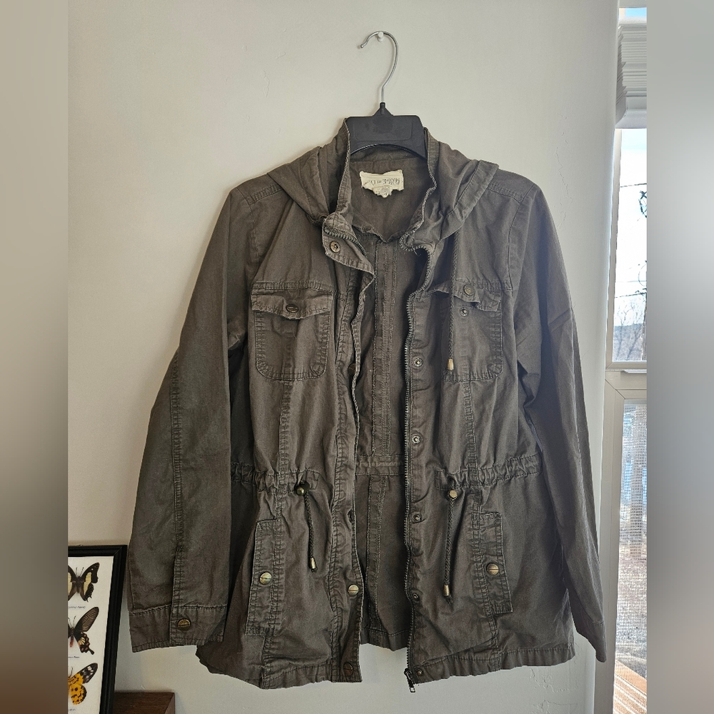 Sky and Sparrow Miltary Jacket